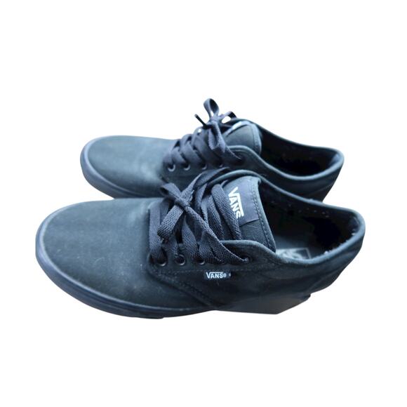 Vans Canvas Black Low Top Skate Shoes Men's 11 - Picture 5 of 8